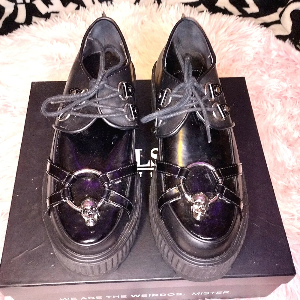KILLSTAR Skeleton Creepers - Picture 2 of 10